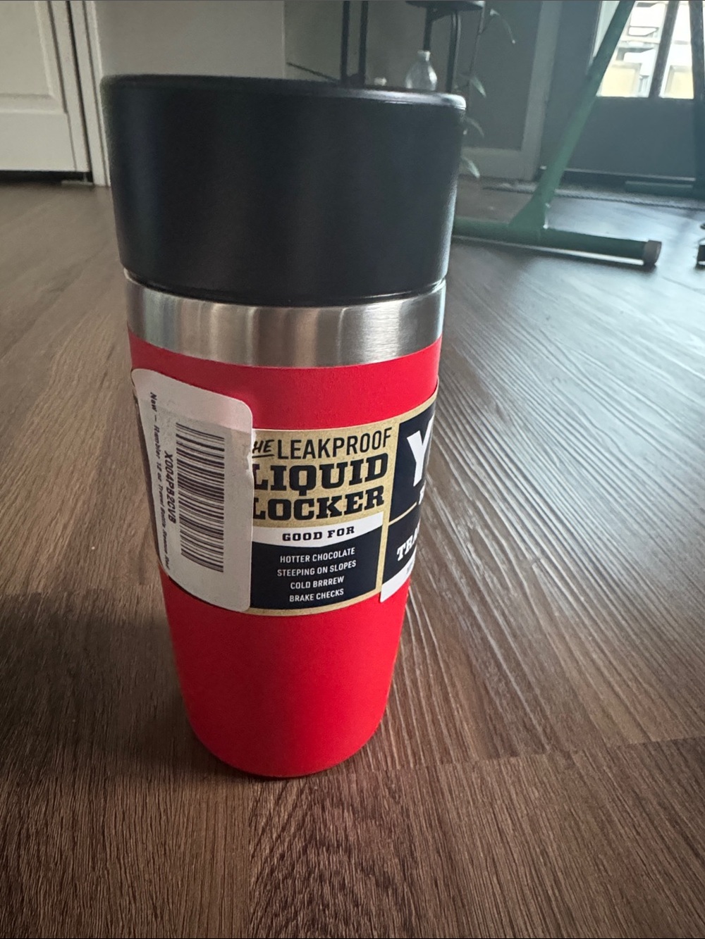 Yeti Rambler 12oz Travel Bottle - Red with Black Lid - Picture 2 of 7